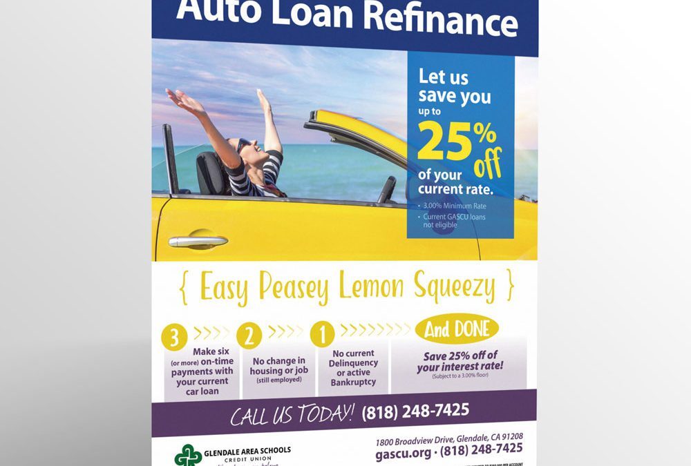 Auto Loan Refinance Ad