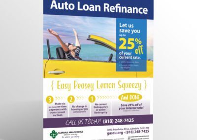 Auto Loan Refinance Ad