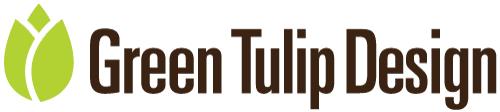 Green Tulip Design Logo