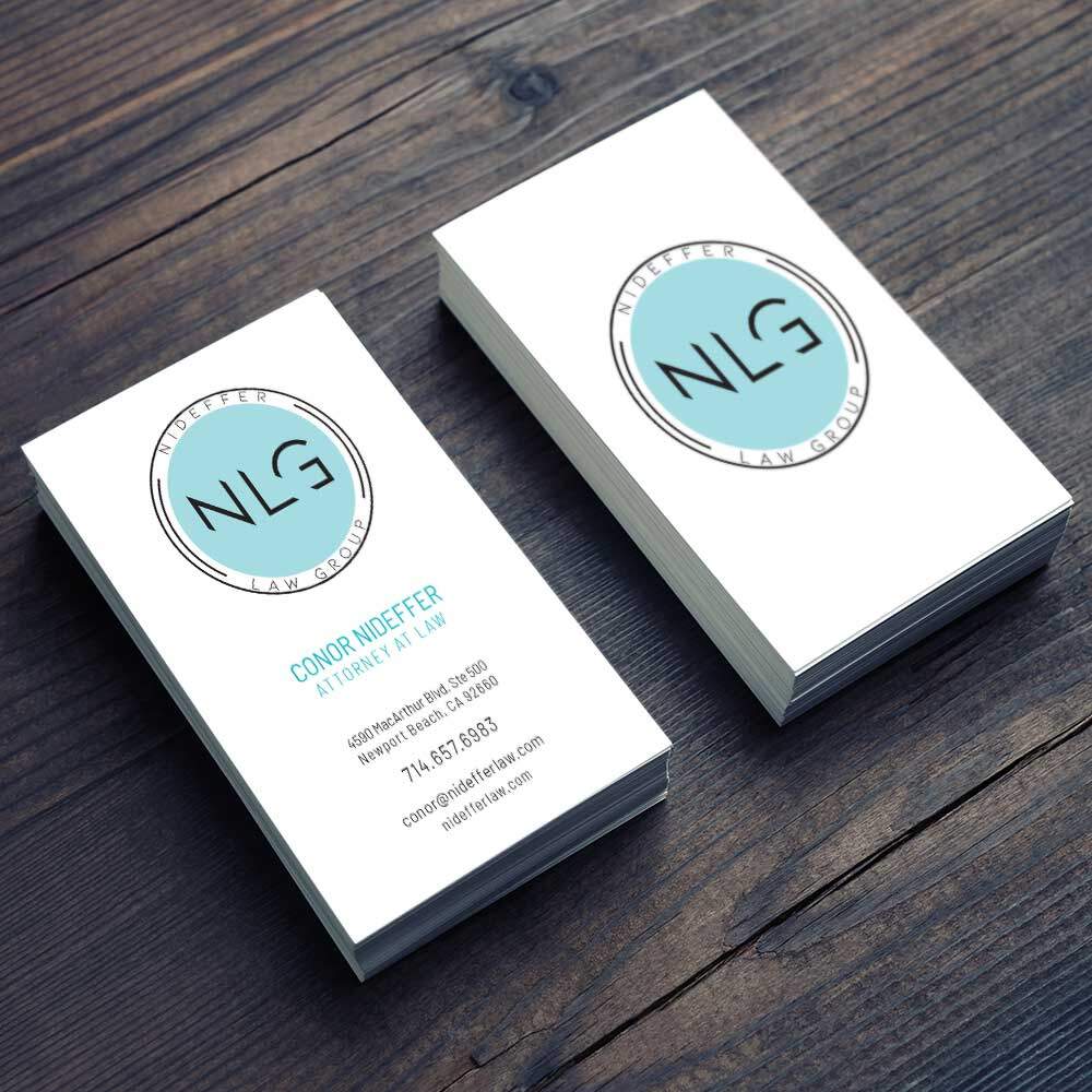Nideffer Law Group Business Cards