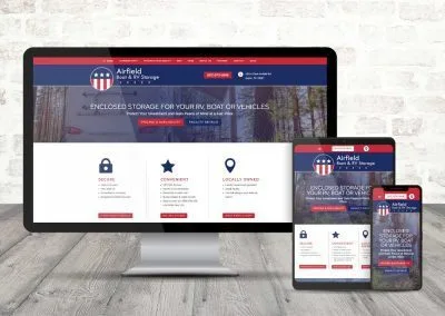 Boat & RV Storage Website