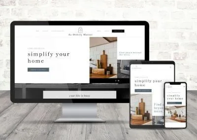 Home Organizer Branding & Website
