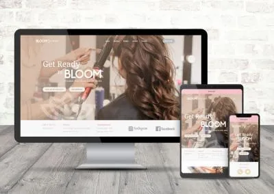 Hair Salon Website Design