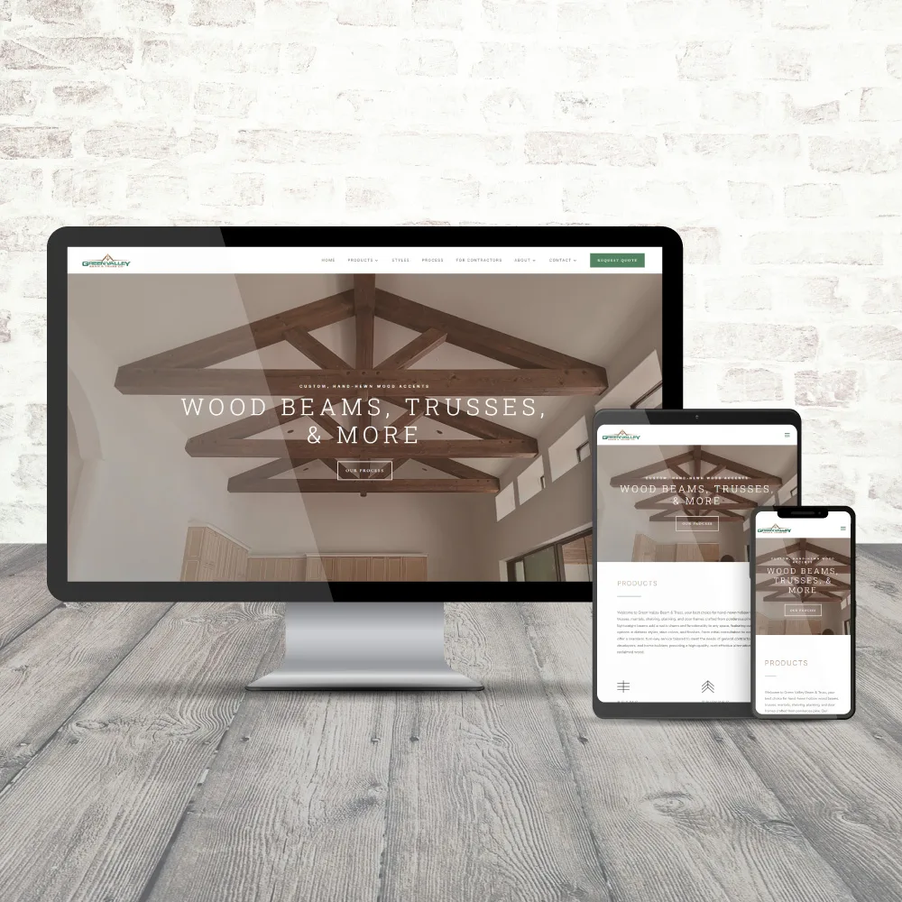 Green Valley Beam & Truss Website