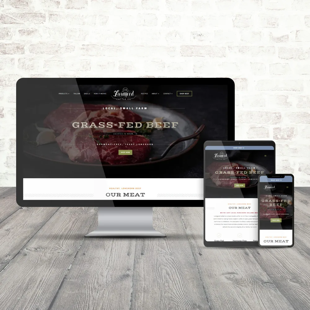 Livingood Cattle Co Website